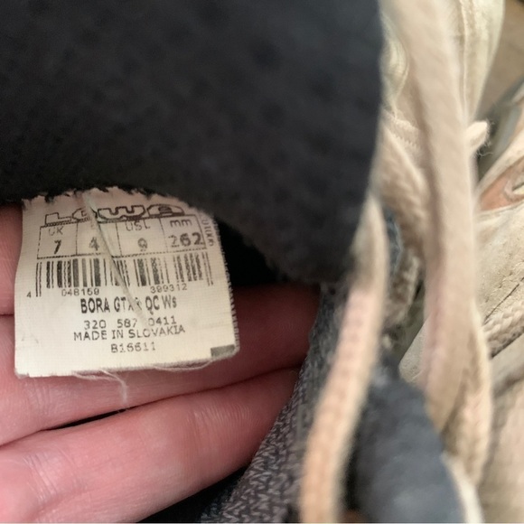 Lowa Bora Brown Gortex Hiking Boots Size 7 - Picture 5 of 11